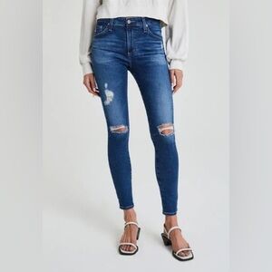 AG Adriano Goldschmied the Farrah Skinny Ankle Jeans - 24R